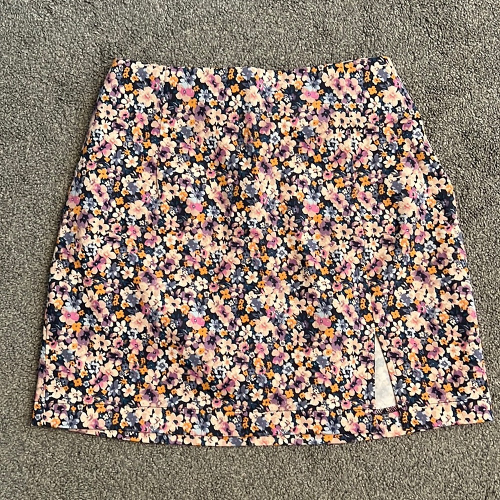 Floral skirt